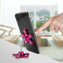 PHONE HOLDER, 360°ROTATABLE PHONE STAND MULTI-FUNCTION DOUBLE-SIDED SUCTION CUP