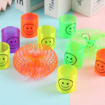 MULTICOLOR MAGIC SMILEY SPRING, SPRING TOYS, SLINKY, SLINKY SPRING TOY